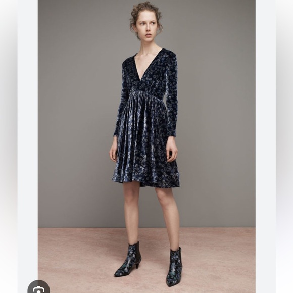 Rebecca Taylor Liane Velvet Dress - Picture 5 of 14